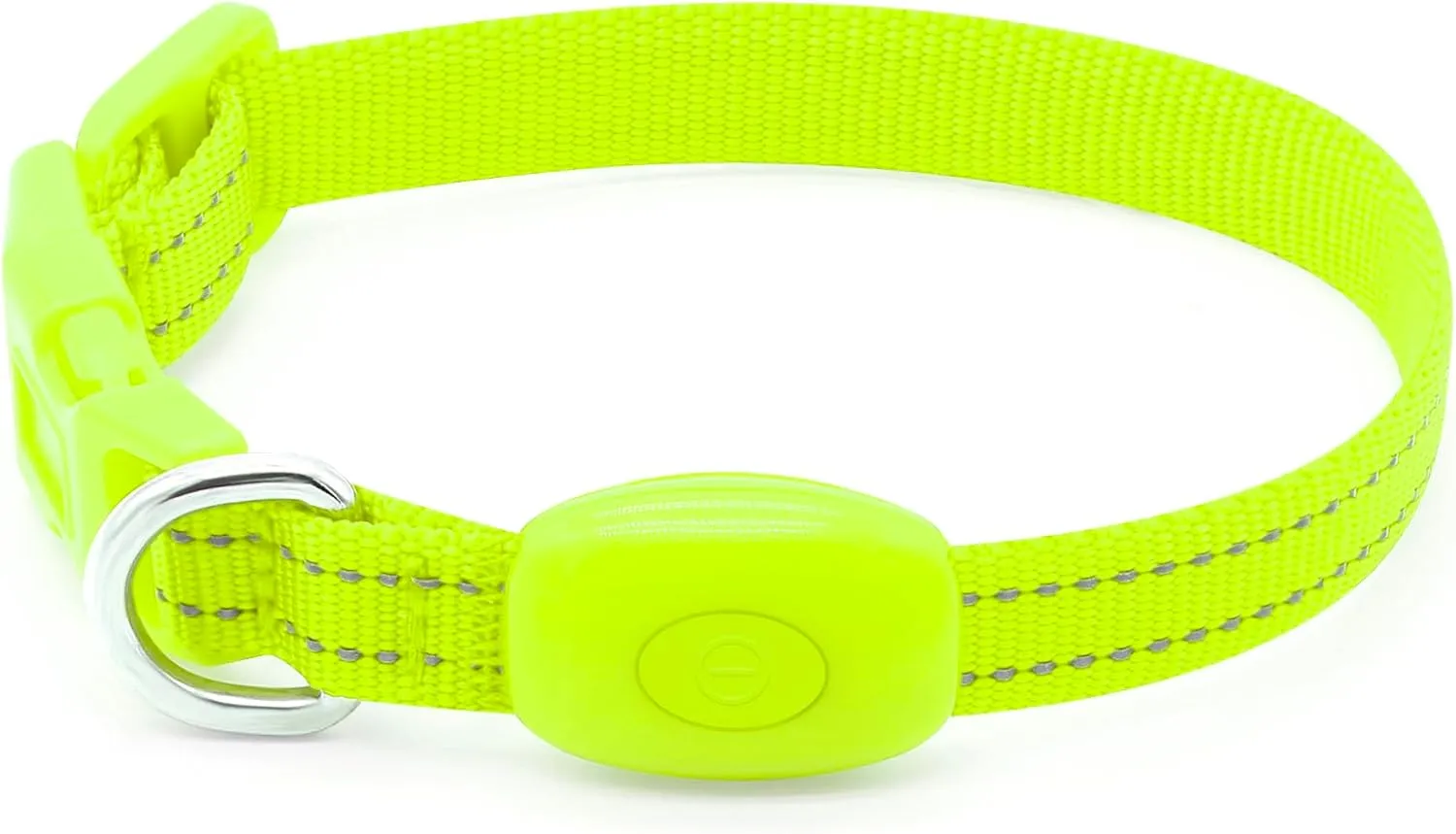 Candofly Light Up Dog Collar - LED Dog Collar Rechargeable - Glowing Puppy Collar Dog Lights for Night Walking (X-Small, Neon Green)