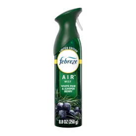 Febreze Air Freshener Spray, Odor-Fighting Room Spray, White Pine & Juniper Berry, 8.8oz, 1 Count