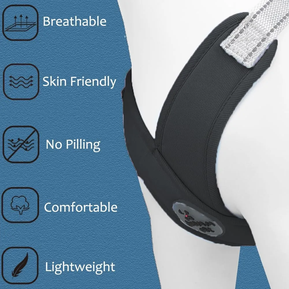 FEimaX Dog Harness Pet X Frame No Pull Step-in Harnesses with Leash Set, Adjustable Reflective Choke Free Puppy with Padded Vest for Small, Medium Dogs and Cats Walking Training