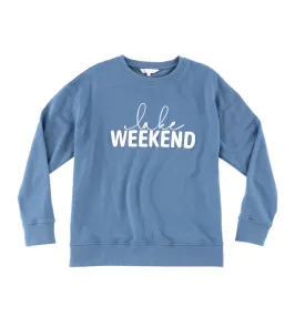 Lake Weekend Sweatshirt - Blue