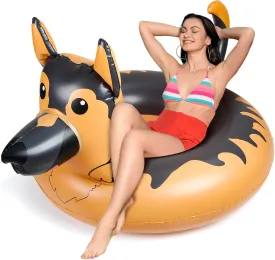 Silph PLC Pool Float, Inflatable Swim Ring with Cup Holder for Party, Pool Toys for Adult/Kids Relaxing & Pool Hunk Ring for Lifeguard